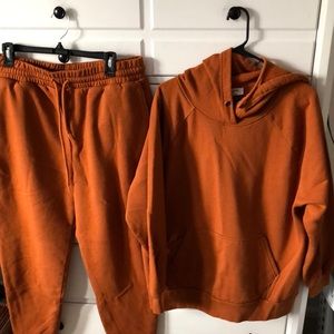 Zenana 1X jogger and hoodie